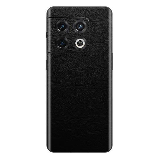 OnePlus 10 PRO Luxuria Riders Black Leather Jacket 3D Textured Skin Wrap Decal Cover Protector by EasySkinz | EasySkinz.com