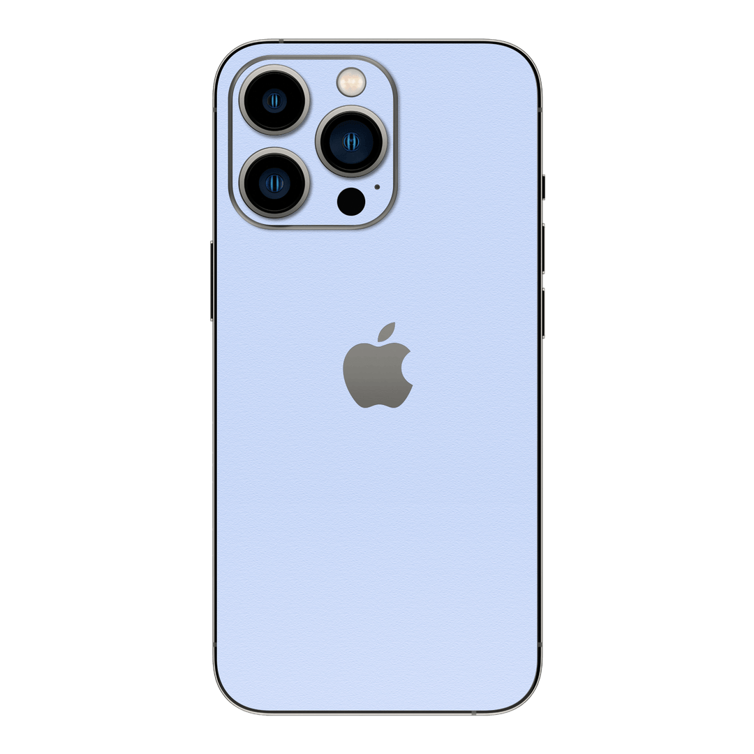iPhone 13 Pro MAX Luxuria August Pastel Blue 3D Textured Skin Wrap Sticker Decal Cover Protector by EasySkinz | EasySkinz.com