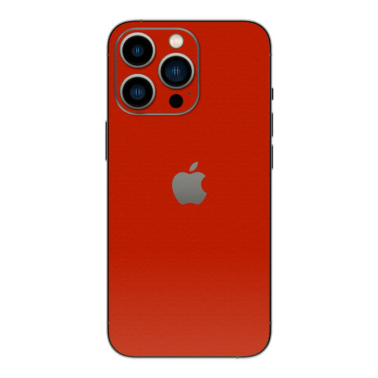 iPhone 14 PRO LUXURIA Red Cherry Juice Matt Textured Skin - Premium Protective Skin Wrap Sticker Decal Cover by QSKINZ | Qskinz.com