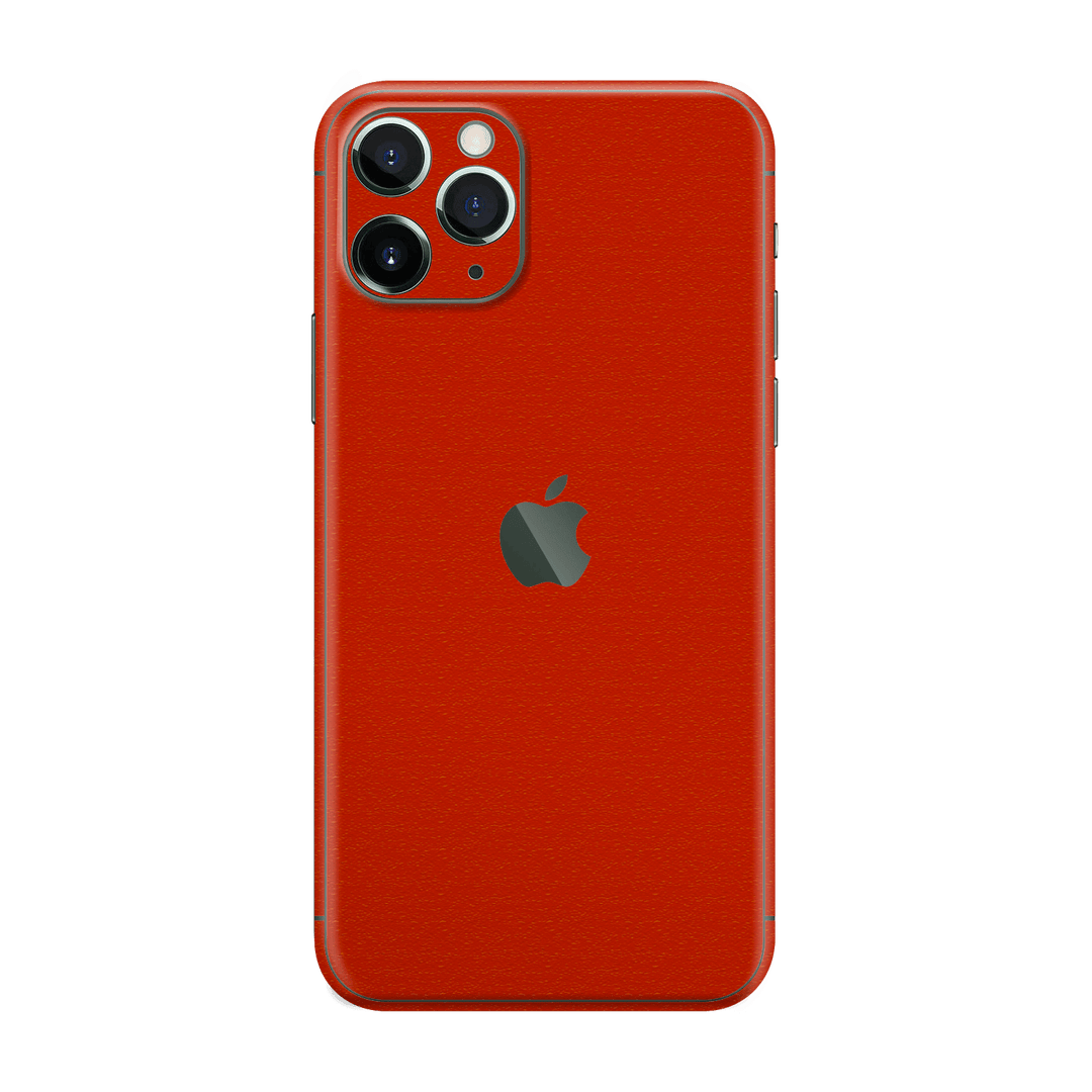 iPhone 11 PRO Luxuria Red Cherry Juice Matt 3D Textured Skin Wrap Sticker Decal Cover Protector by EasySkinz | EasySkinz.com