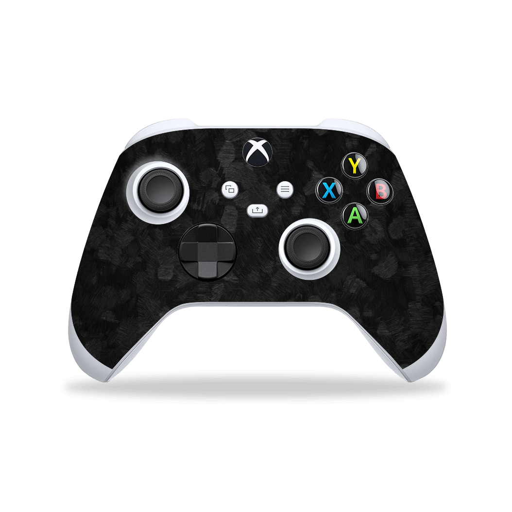 XBOX Series X CONTROLLER Skin - Luxuria 3D Textured FORGED CARBON Fibre Fiber Skin, Wrap, Decal, Protector, Cover by EasySkinz | EasySkinz.com