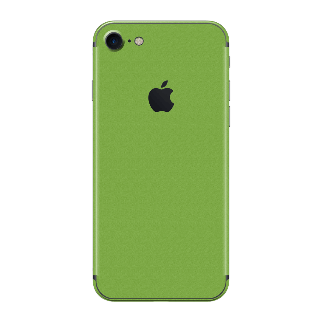 iPhone 8 Luxuria Lime Green Matt 3D Textured Skin Wrap Sticker Decal Cover Protector by EasySkinz | EasySkinz.com