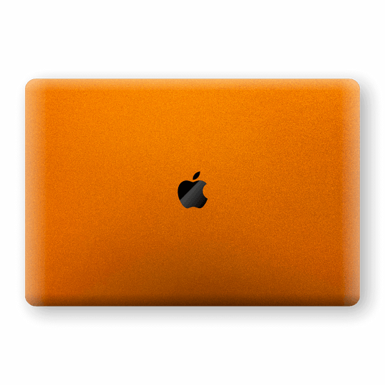 MacBook Pro 13" (2020) Fiery Orange Tuning Metallic Skin, Wrap, Decal, Protector, Cover by EasySkinz | EasySkinz.com