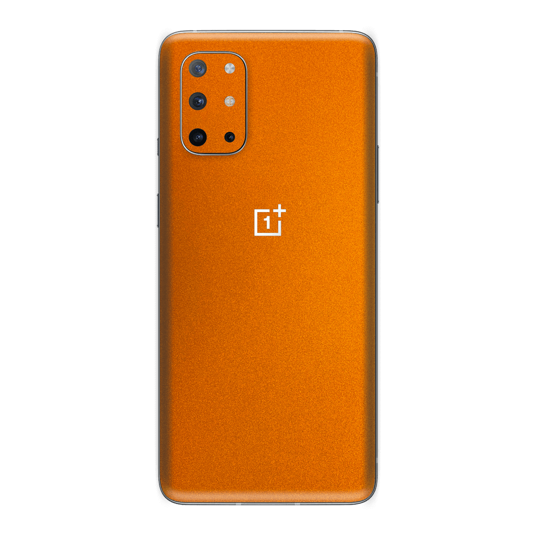 OnePlus 8T Fiery Orange Tuning Metallic Skin, Wrap, Decal, Protector, Cover by EasySkinz | EasySkinz.com