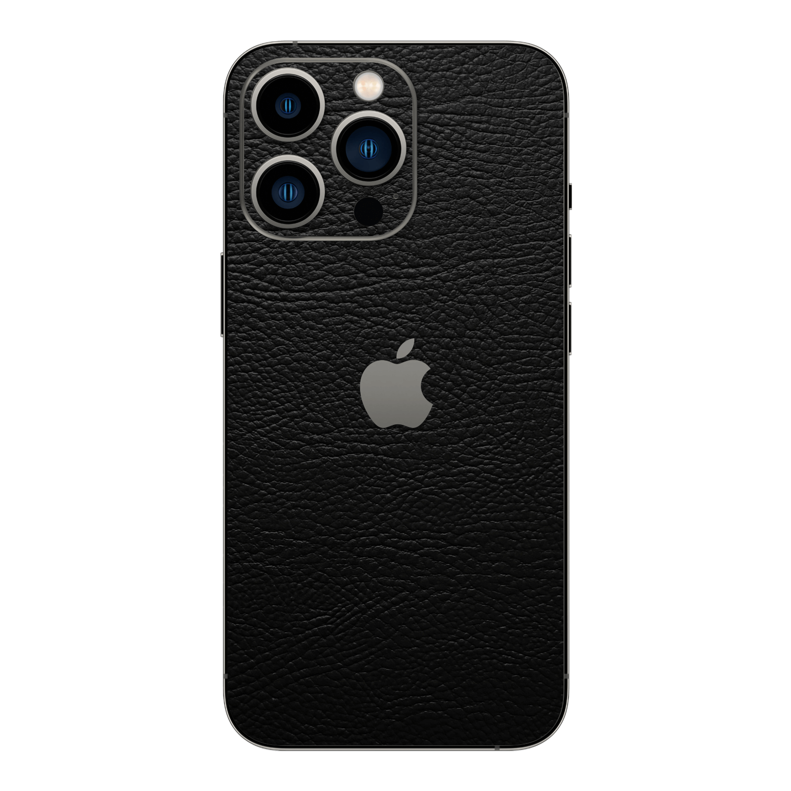 iPhone 13 PRO LUXURIA RIDERS Black LEATHER Textured Skin - Premium Protective Skin Wrap Sticker Decal Cover by QSKINZ | Qskinz.com