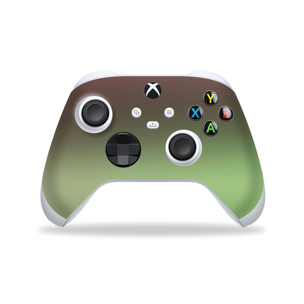 XBOX Series S CONTROLLER Skin - Chameleon Avocado Colour-changing Skin, Wrap, Decal, Protector, Cover by EasySkinz | EasySkinz.com