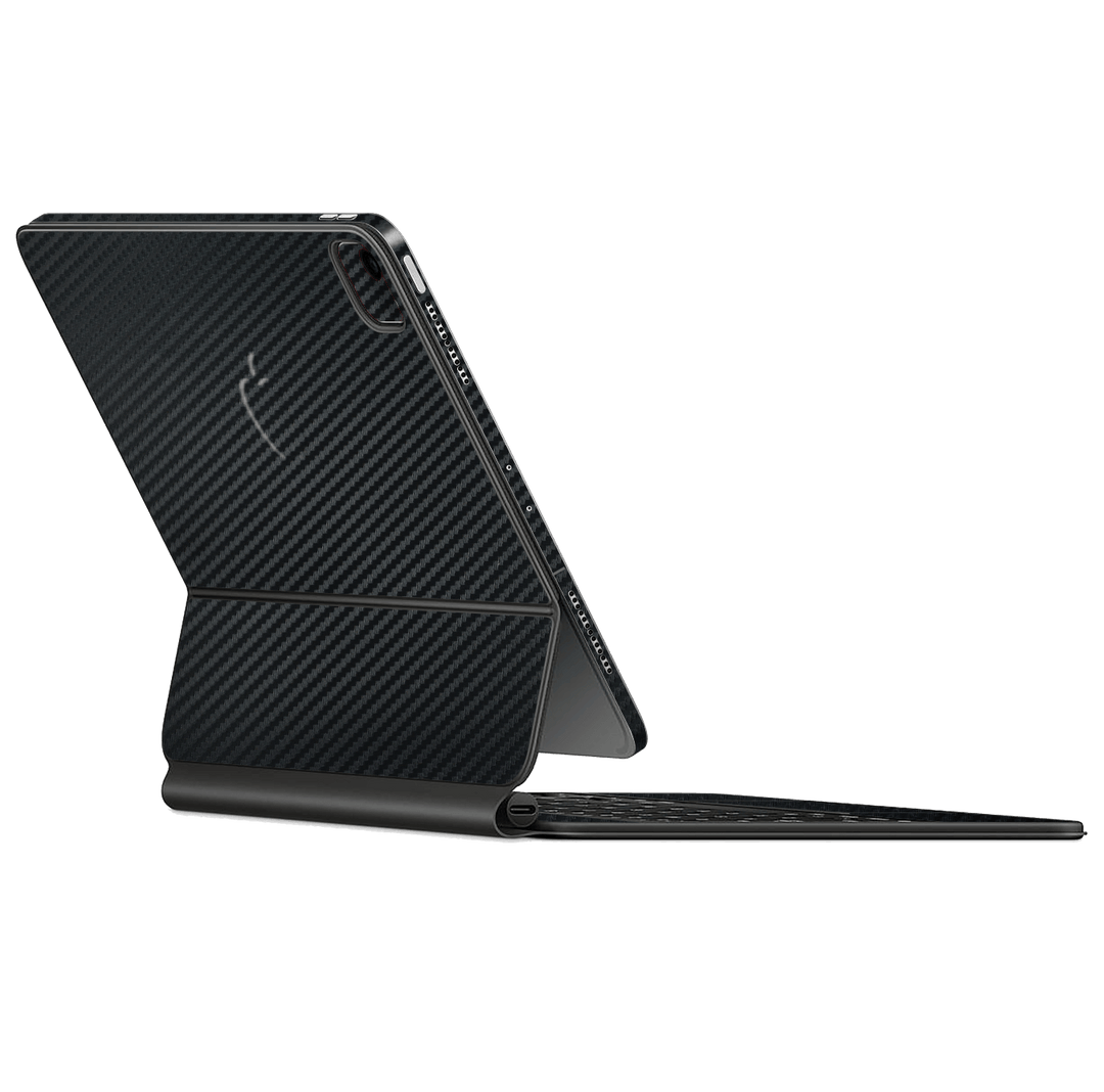 Magic Keyboard for iPad AIR (4th Gen, 2020) Black 3D Textured Carbon Fibre Fiber Skin Wrap Sticker Decal Cover Protector by EasySkinz | EasySkinz.com