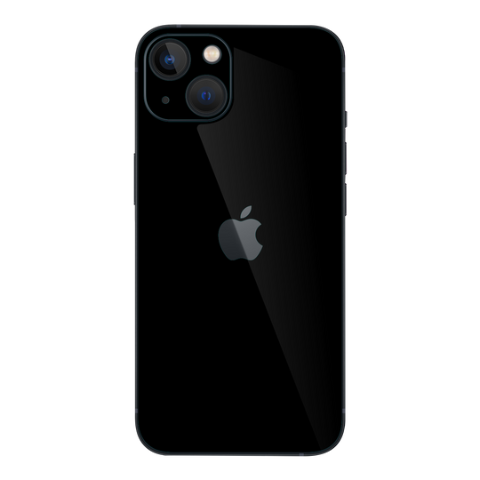 iPhone 13 MINI High Gloss JET BLACK Skin - Premium Protective Skin Wrap Sticker Decal Cover by QSKINZ | Qskinz.com