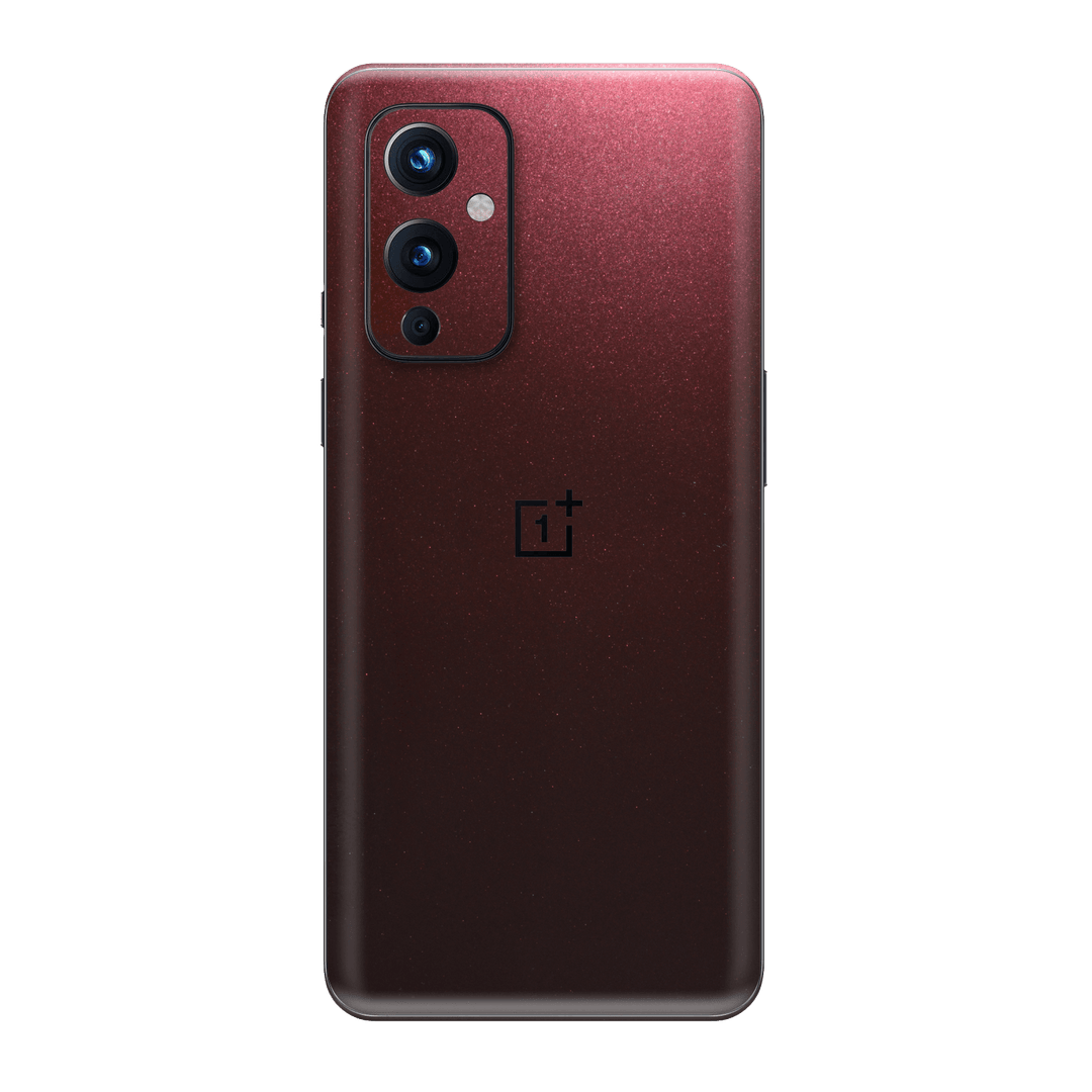 OnePlus 9 Black Rose Metallic Gloss Finish Skin Wrap Sticker Decal Cover Protector by EasySkinz