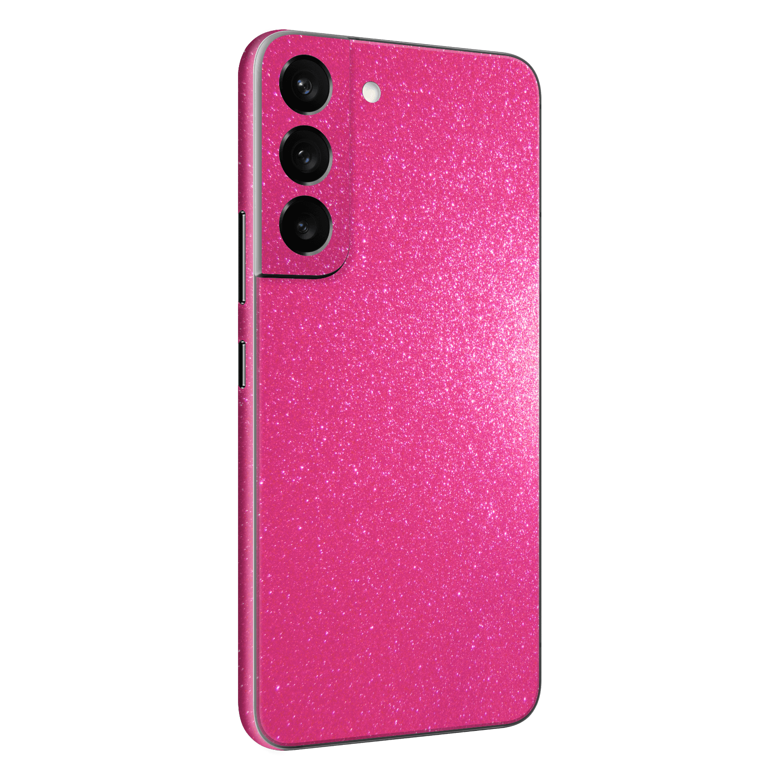 Samsung Galaxy S22+ PLUS Diamond Candy Magenta Shimmering Sparkling Glitter Skin Wrap Sticker Decal Cover Protector by EasySkinz | EasySkinz.com