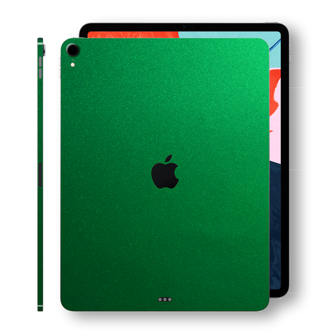 iPad PRO 11-inch 2018 Glossy 3M VIPER GREEN Metallic Skin Wrap Sticker Decal Cover Protector by EasySkinz