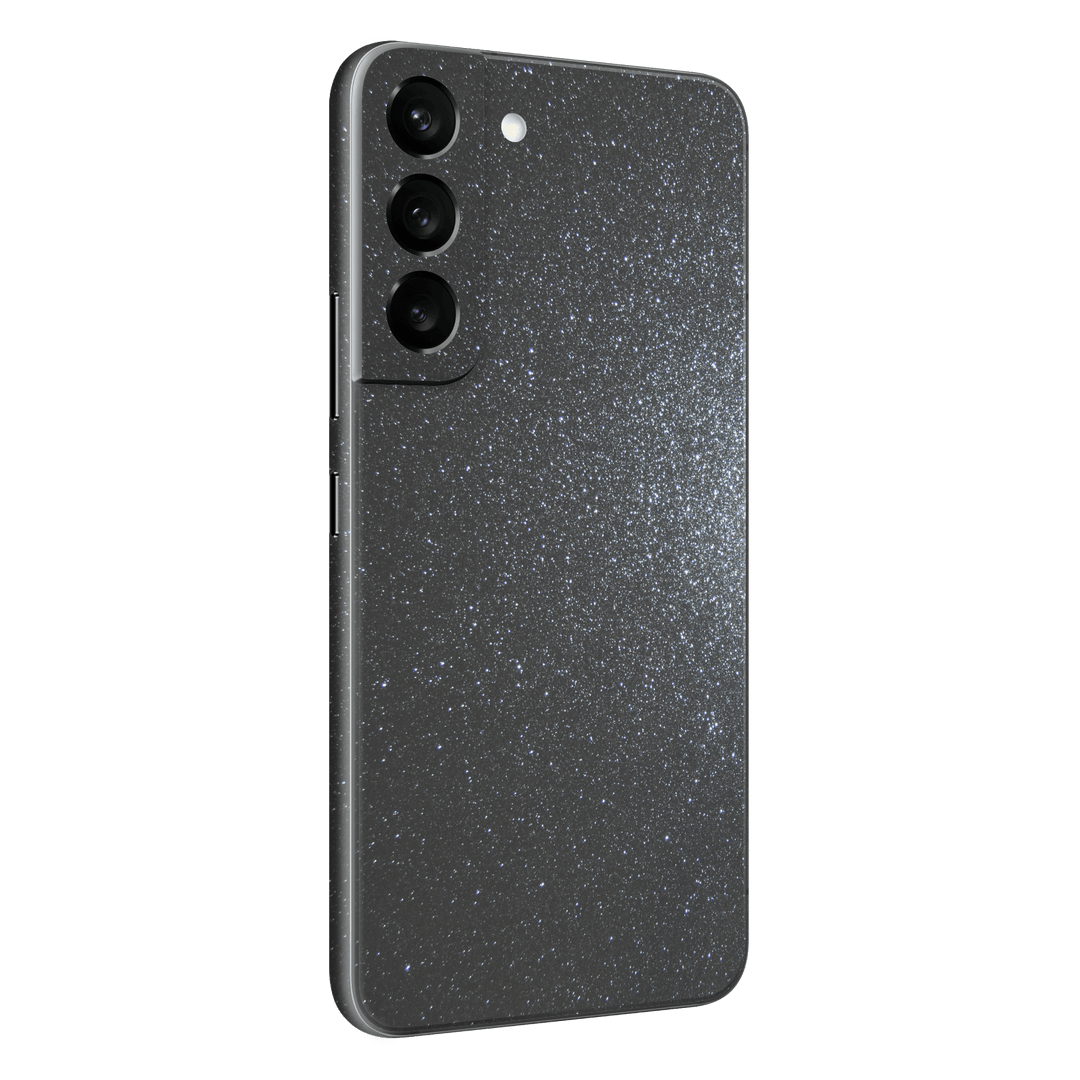 Samsung Galaxy S22 Diamond Meteorite Grey Shimmering Sparkling Glitter Skin Wrap Sticker Decal Cover Protector by EasySkinz | EasySkinz.com