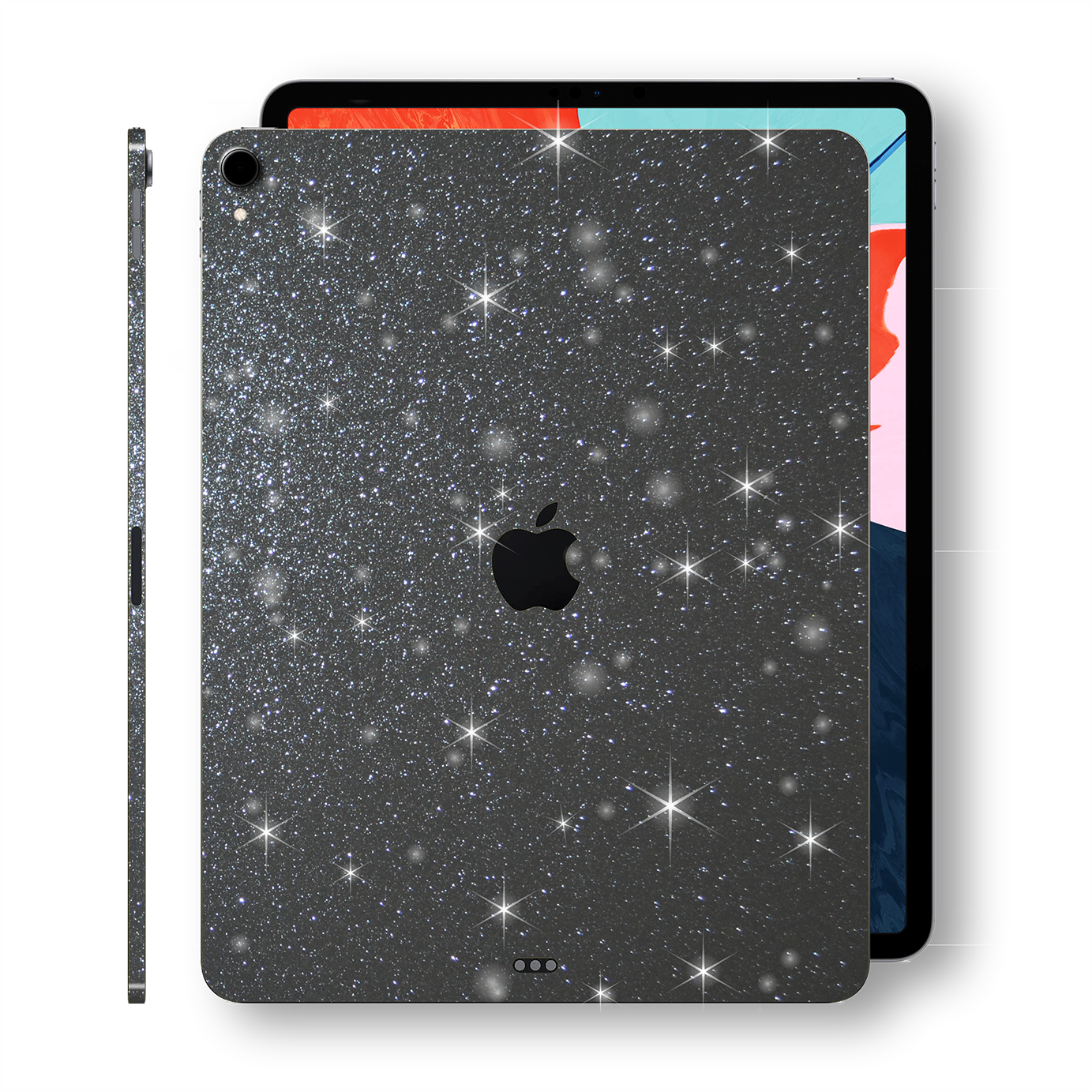 iPad PRO 11" inch 2018 Diamond METEORITE Glitter Shimmering Skin Wrap Sticker Decal Cover Protector by EasySkinz