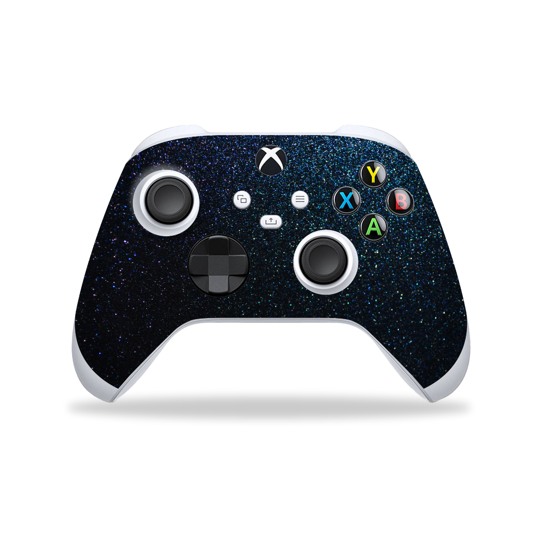 XBOX Series X CONTROLLER Skin - Midnight Blue Metallic Gloss Finish Skin, Wrap, Decal, Protector, Cover by EasySkinz | EasySkinz.com