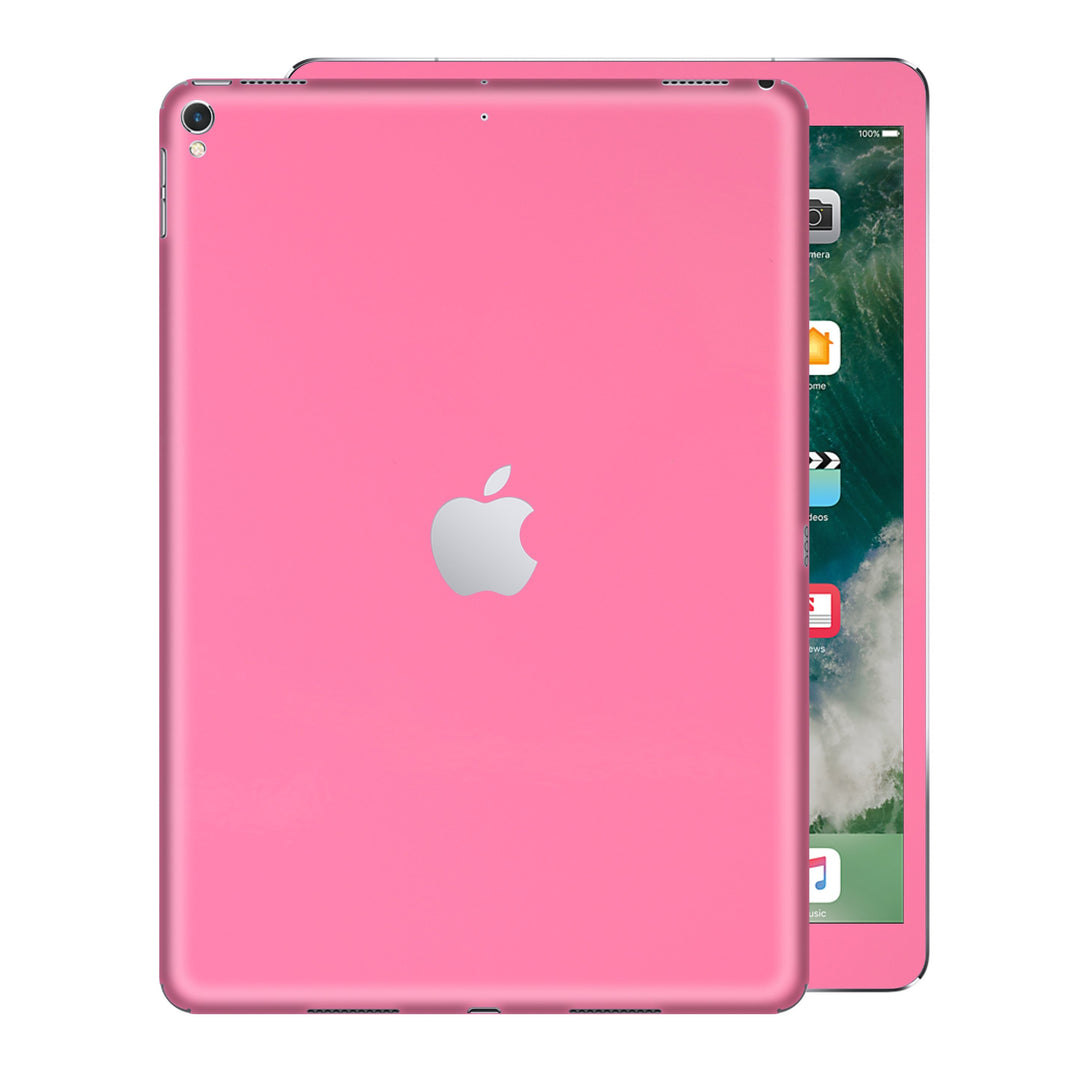 iPad PRO 10.5 inch 2017 Glossy HOT PINK Skin Wrap Sticker Decal Cover Protector by EasySkinz