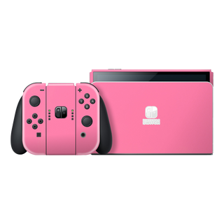 Nintendo Switch OLED GLOSSY HOT PINK Skin