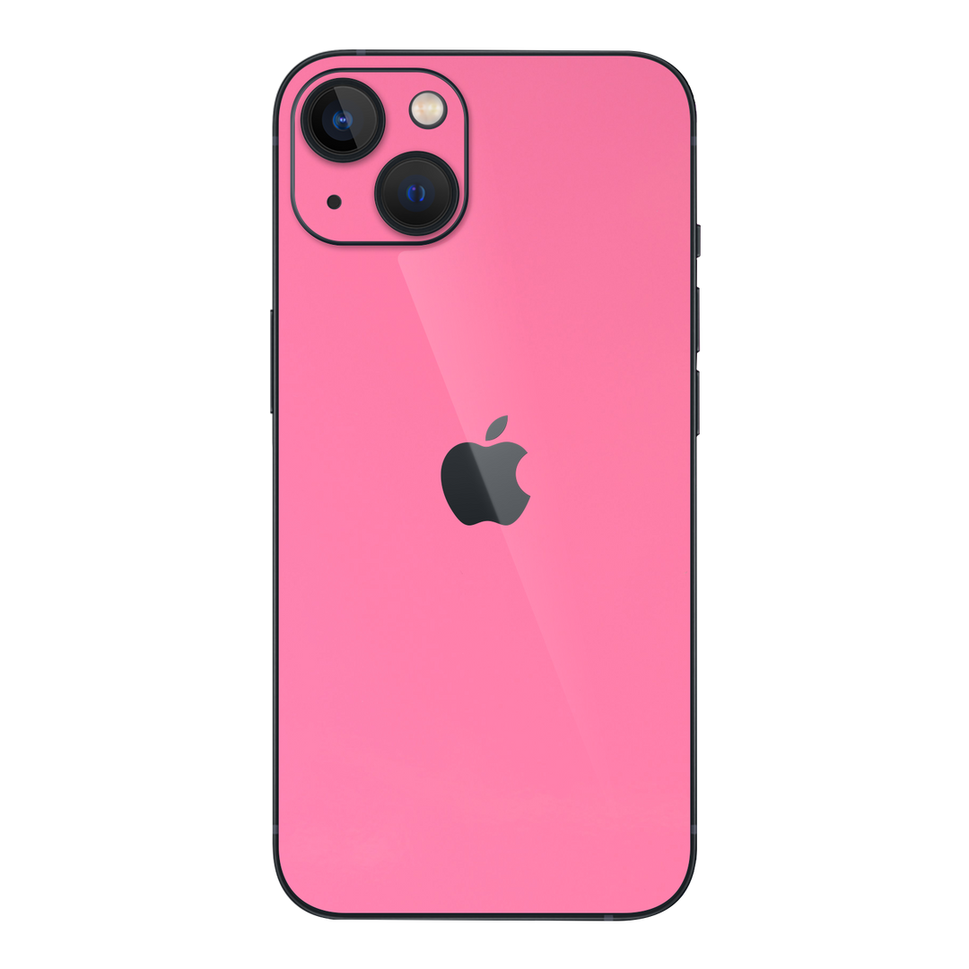 iPhone 13 GLOSSY HOT PINK Skin - Premium Protective Skin Wrap Sticker Decal Cover by QSKINZ | Qskinz.com
