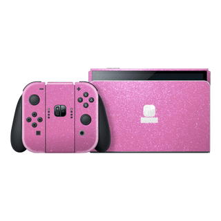 Nintendo Switch OLED DIAMOND PINK Skin