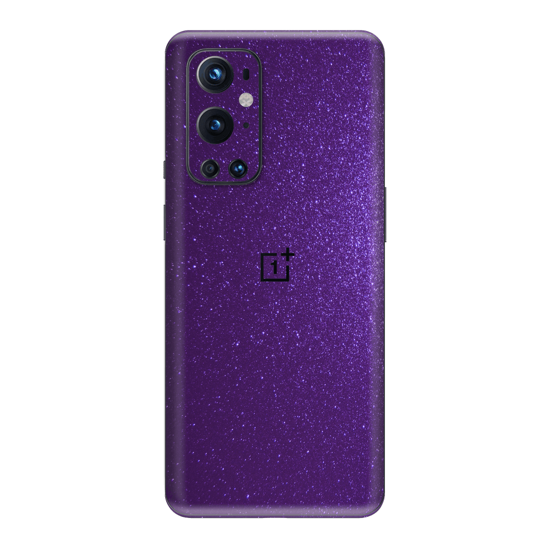 OnePlus 9 Pro Diamond Purple Shimmering Sparkling Glitter Skin Wrap Sticker Decal Cover Protector by EasySkinz