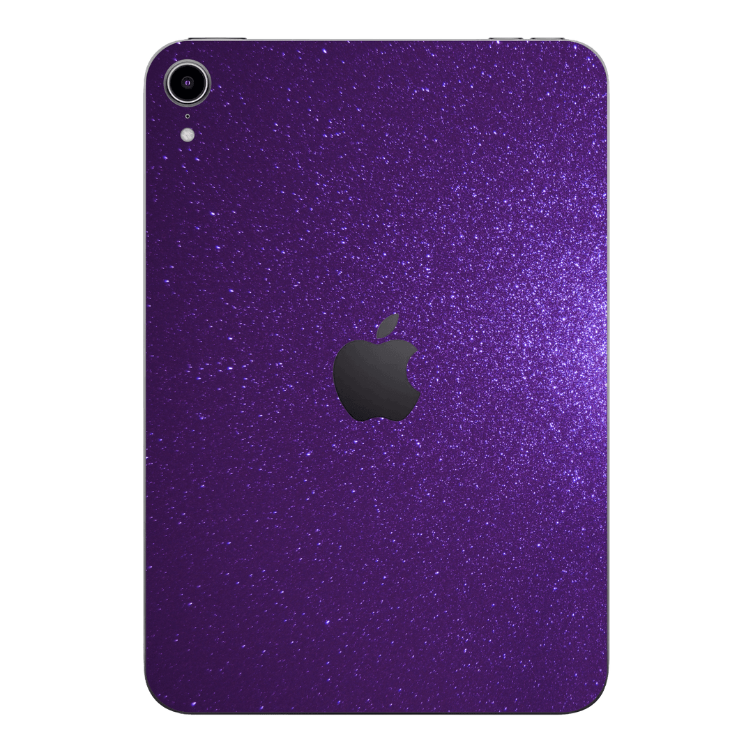 iPad MINI 6 2021 Diamond Purple Shimmering Sparkling Glitter Skin Wrap Sticker Decal Cover Protector by EasySkinz | EasySkinz.com