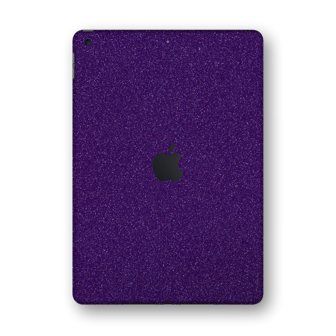 iPad 10.2" (7th Gen, 2019) Diamond PURPLE Glitter Shimmering Skin Wrap Sticker Decal Cover Protector by EasySkinz