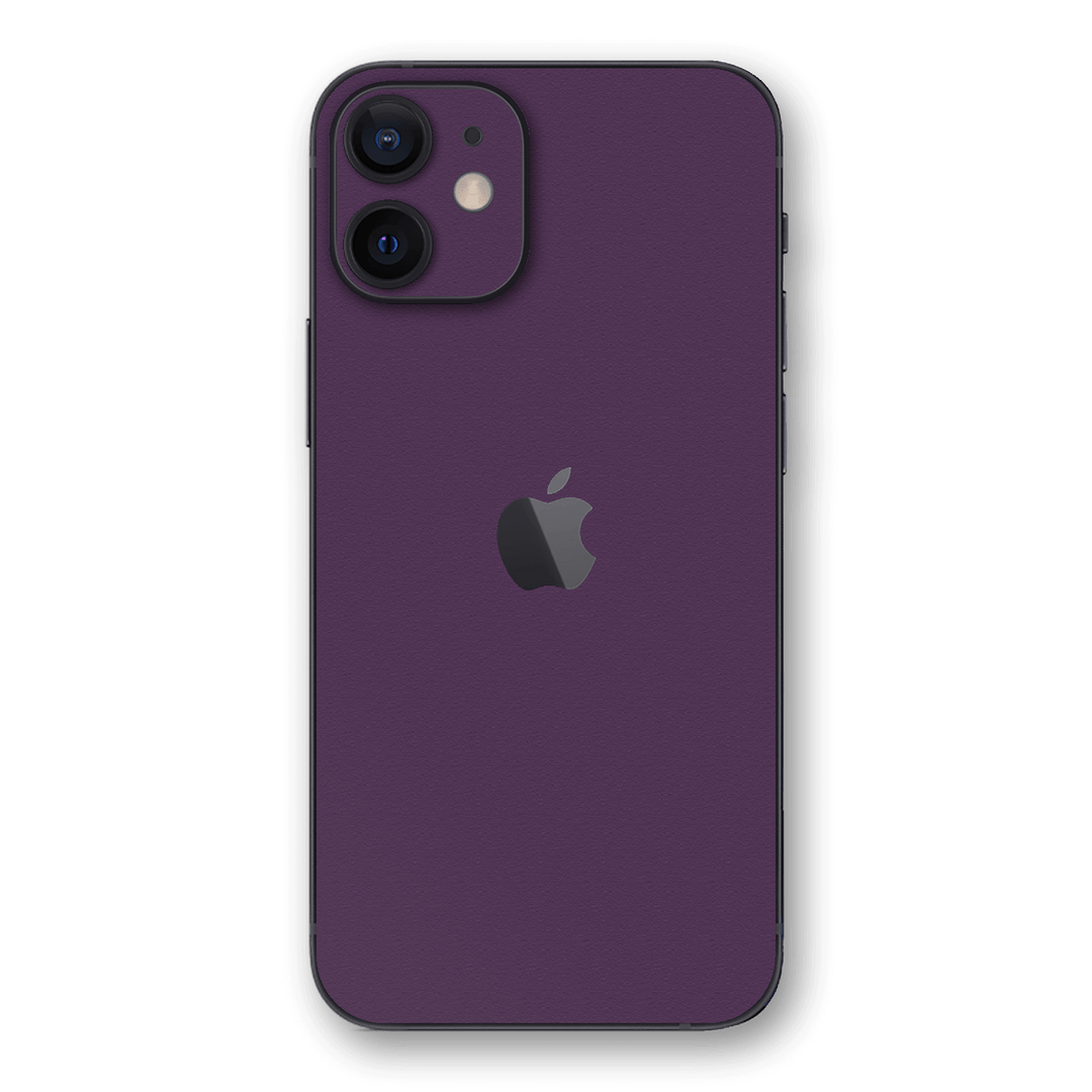 iPhone 12 LUXURIA PURPLE Sea Star Textured Skin - Premium Protective Skin Wrap Sticker Decal Cover by QSKINZ | Qskinz.com