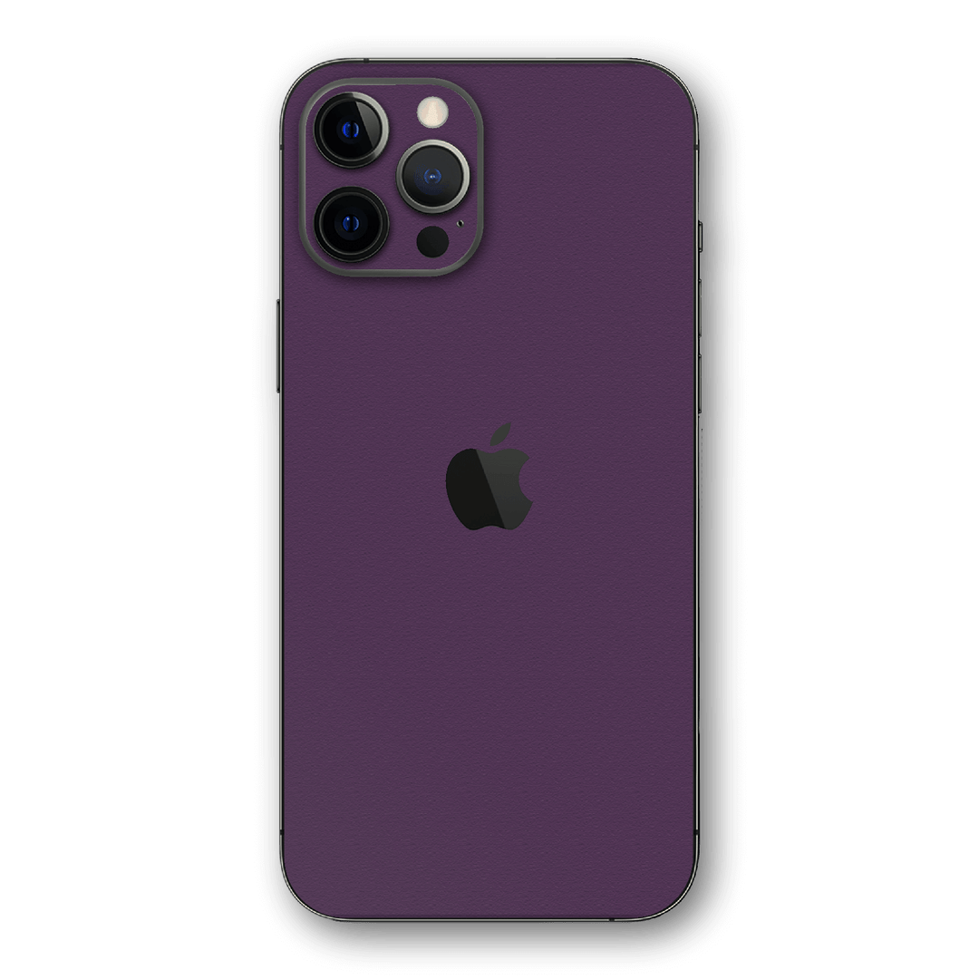 iPhone 12 Pro MAX LUXURIA PURPLE Sea Star Textured Skin - Premium Protective Skin Wrap Sticker Decal Cover by QSKINZ | Qskinz.com
