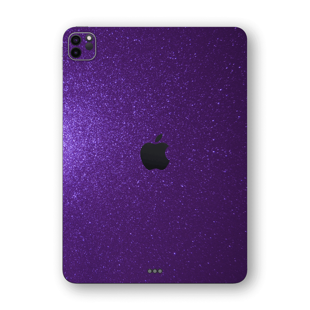 iPad PRO 11-inch 2021 Diamond Purple Shimmering Sparkling Glitter Skin Wrap Sticker Decal Cover Protector by EasySkinz | EasySkinz.com