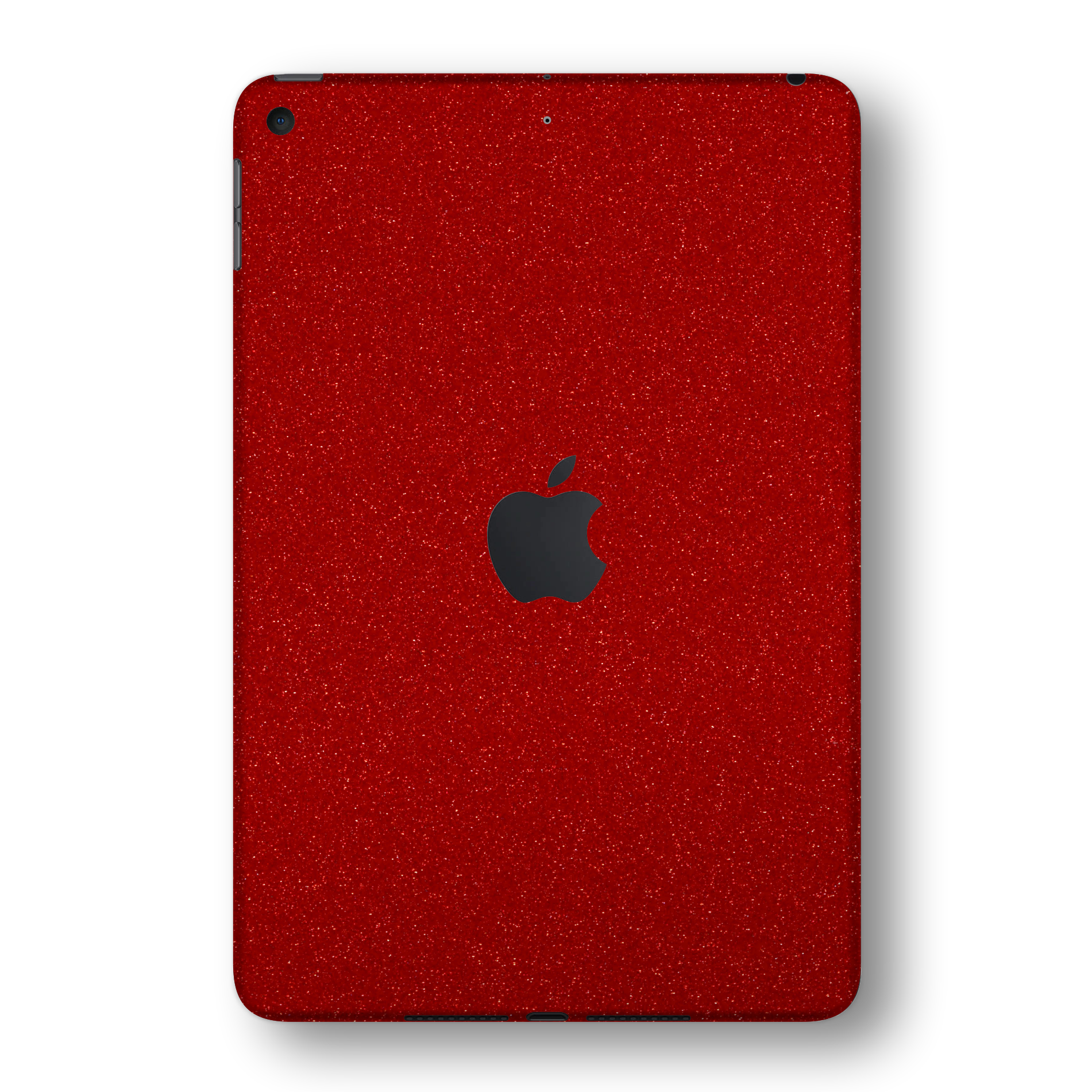 iPad MINI 5 (5th Generation 2019) Diamond RED Glitter Shimmering Skin Wrap Sticker Decal Cover Protector by EasySkinz