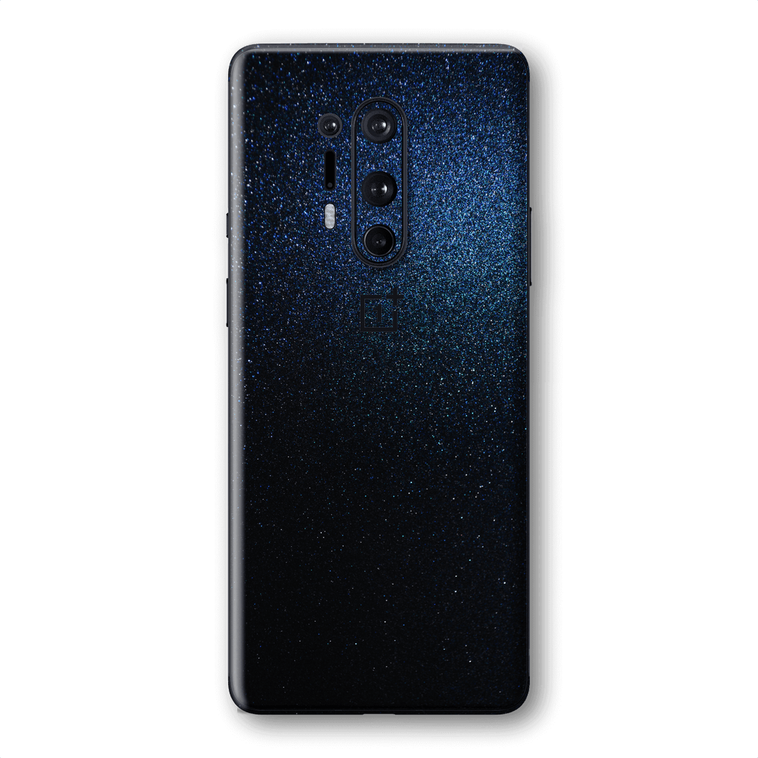 OnePlus 8 PRO Glossy Midnight Blue Metallic Skin Wrap Sticker Decal Cover Protector by EasySkinz