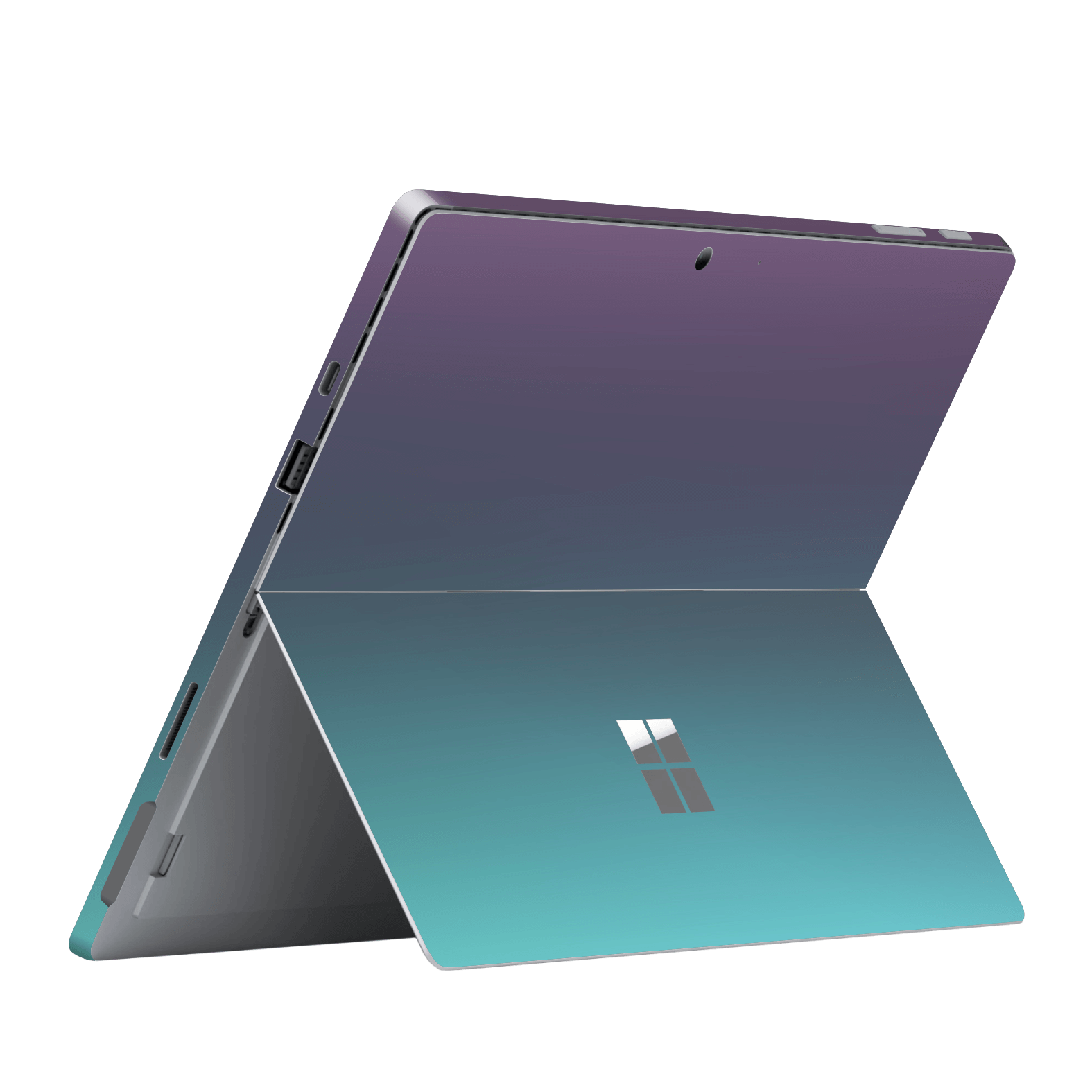 Microsoft Surface Pro 7 Chameleon Turquoise Lavender Colour-changing Skin, Wrap, Decal, Protector, Cover by EasySkinz | EasySkinz.com