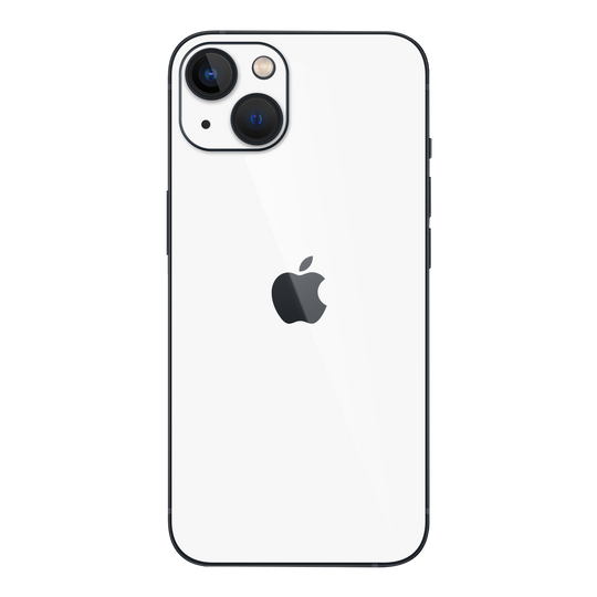 iPhone 13 MINI GLOSSY JET WHITE Skin - Premium Protective Skin Wrap Sticker Decal Cover by QSKINZ | Qskinz.com